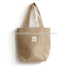 Sac fourre-tout portatif durable en jute